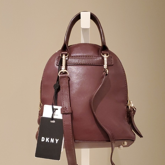 DKNY Lara Quilted Leather Mini Crossbody NWT - Picture 4 of 10